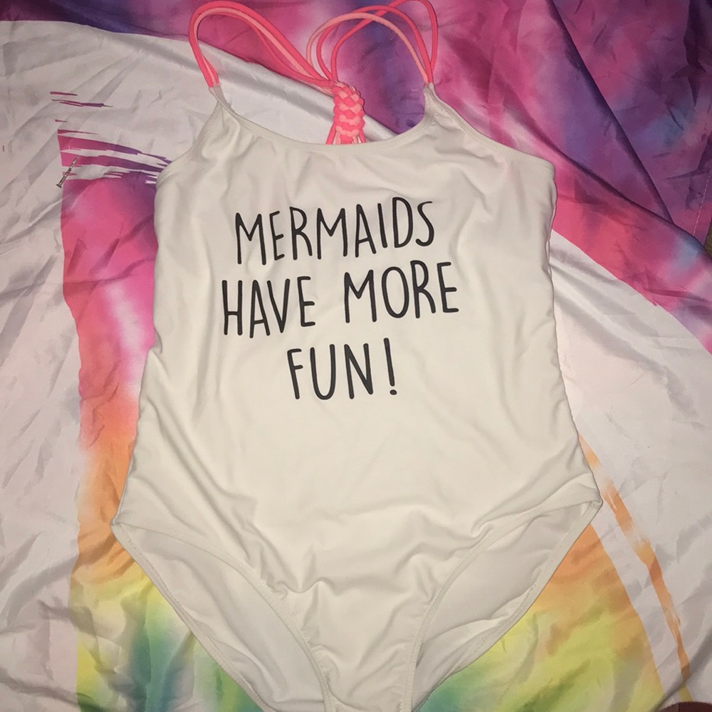 Mermaids have more fun swim suit one piece